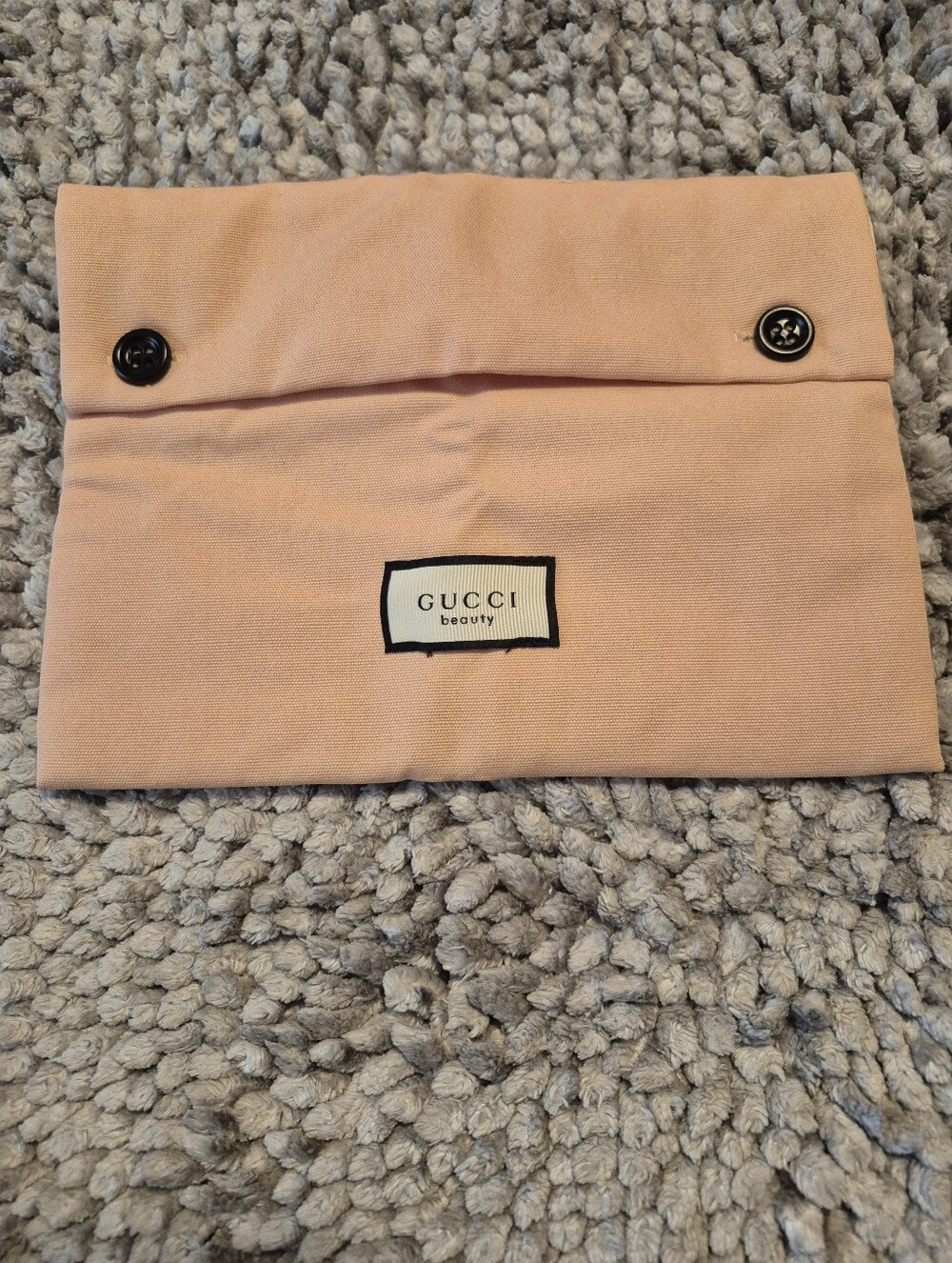 Limited-Edition Gucci Beauty Canvas Bag NIB